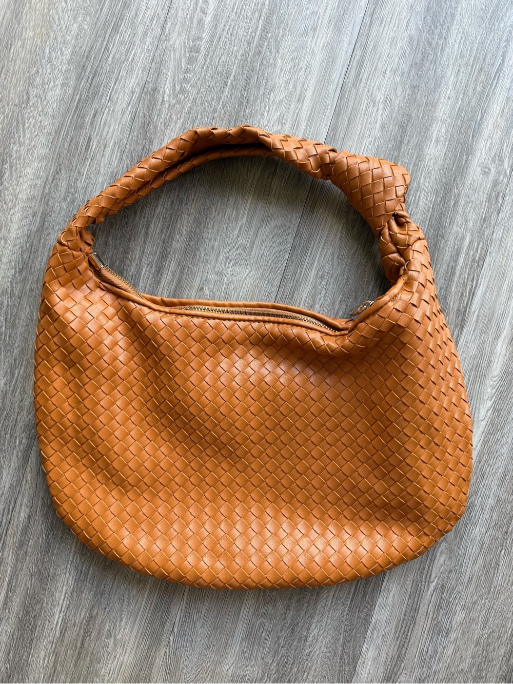 Melie Bianco Woven Shoulder Bag